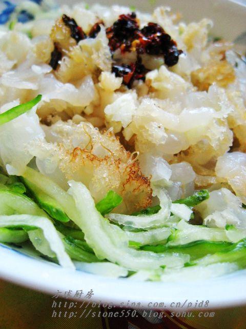 老醋蛰头的做法（凉菜）